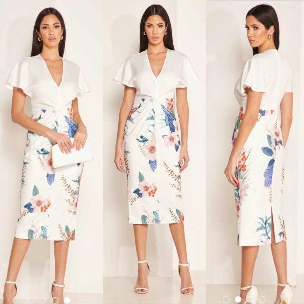 Ted Baker Elegant White Dress